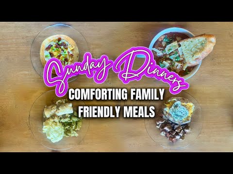 4 Amazing Sunday Family Dinners | Sunday Dinner | What's for Dinner | MEL COOP