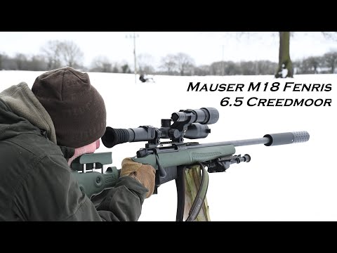 Mauser M18 Fenris in 6.5 Creedmoor, Targets, Steel, Foxes, Night Vision