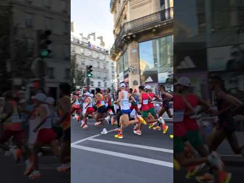 Men’s Paris Olympic Marathon Spectator POV #Paris2024