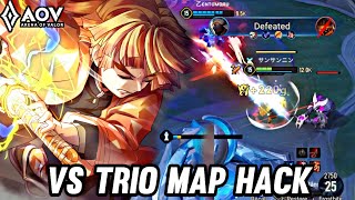 AOV : MURAD GAMEPLAY | VS 3 MAP HACK - ARENA OF VALOR LIÊNQUÂNMOBILE ROV