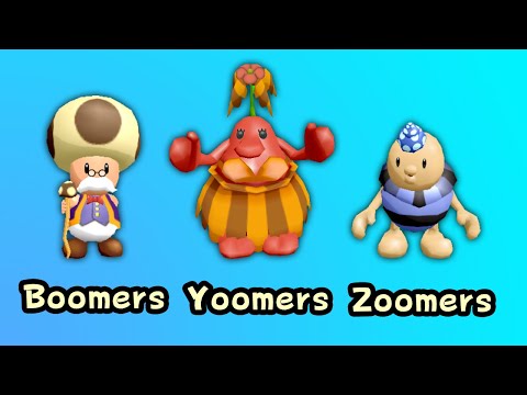 Super Mario Sunshine any% Relay Race - "Boomers vs. Yoomers vs. Zoomers"