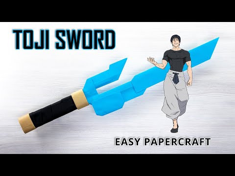 Anime Crafts - TOJI SWORD - Folding Toji Fushiguro's Iconic Weapon