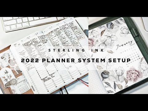 2022 Planner System | Sterling Ink