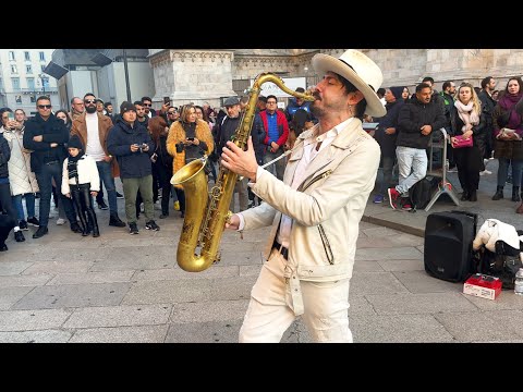 Coldplay - PARADISE | STREET SAX PERFORMANCE