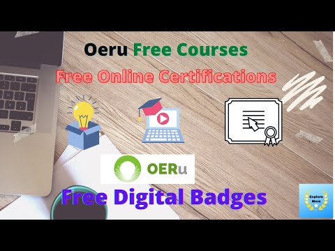 Oeru Free Online Courses - Digital Badge - Free Certification