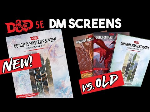 D&D 5E DM Screens - Which is Best for You? (New Dungeon Kit included)