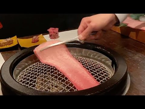 The longest beef tongue in the world-JAPANESE FOOD