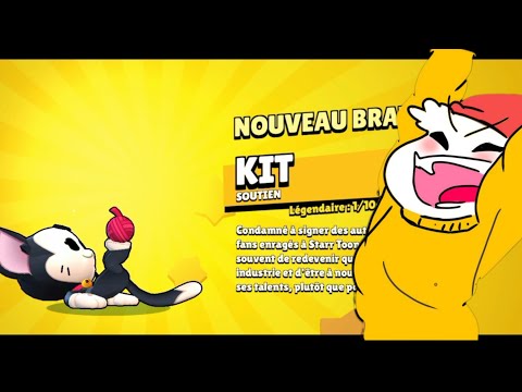 Je débloque le Brawler KIT Brawl stars ( Ivory Not)