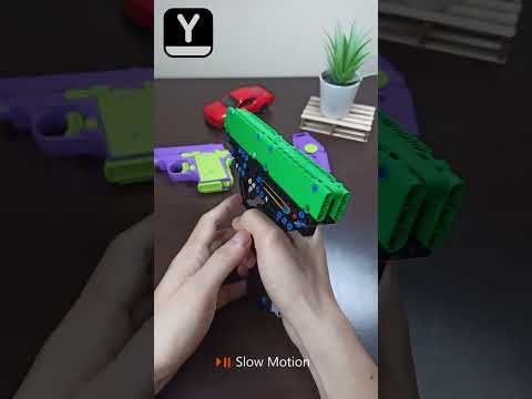 Lego Fidget Gun with blowback mechanism.