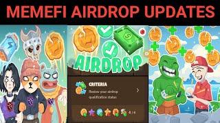 Memefi Airdrop claim | Memefi Airdrop Snapshot Complete | Memefi Airdrop Big Update | Memefi Airdrop