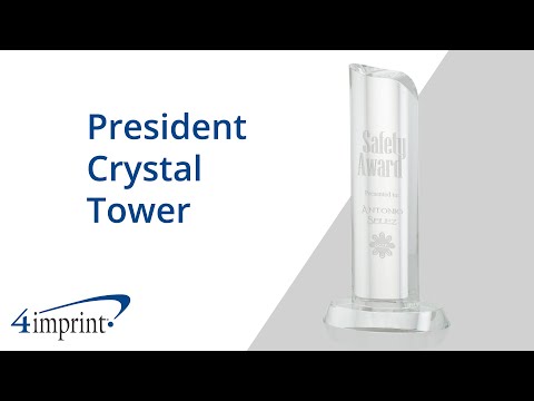 President Crystal Tower by 4imprint