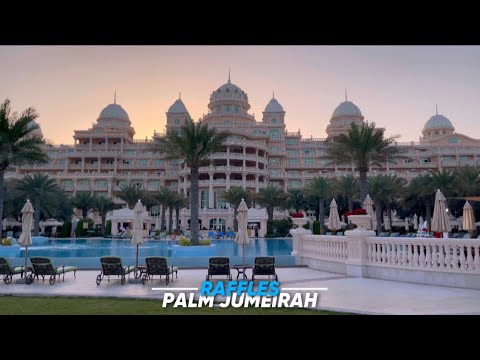 Raffles Palm Jumeirah | 5 Star Beach Palace Resort in Dubai