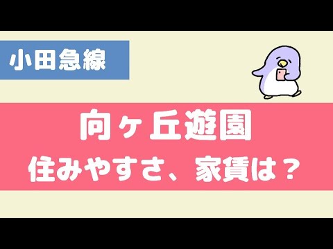 向ヶ丘遊園の住みやすさ、家賃、治安について解説します！