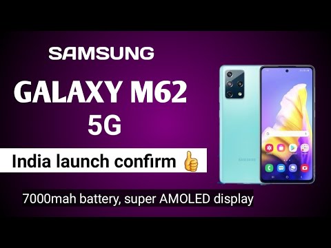 Samsung M62 5G launching soon in India samsung M series first 5G phone