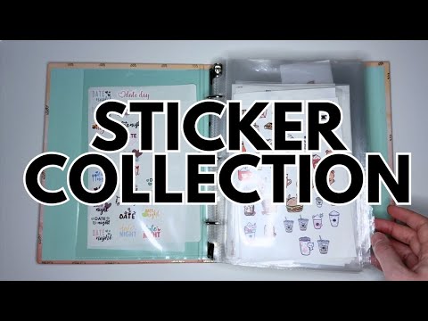 Planner Sticker Storage and Organization | My Personal Sticker Collection