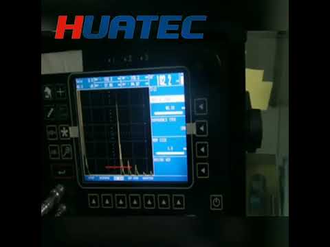 FD 350 How to make DGS curve  by Ultrasonic Flaw Detector HUATEC