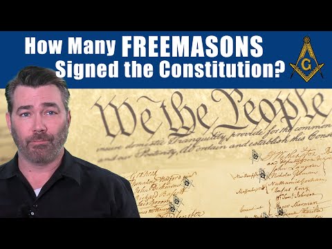 What I Learned about the FREEMASON Signers of the Constitution