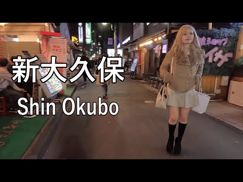 【4K】日本なのにほぼ韓国、新大久保を散歩 Walking in Shin-Okubo of Tokyo, almost South Korea