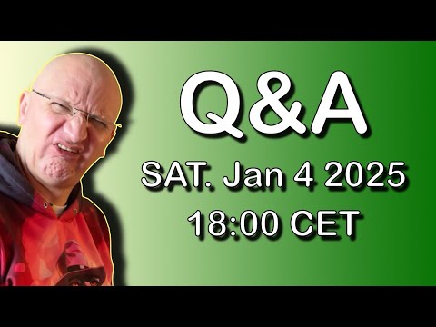 Saturday Evening Live Q&A Jan 4th 2025