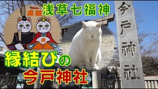 【浅草七福神】縁結びの今戸神社（東京都台東区）