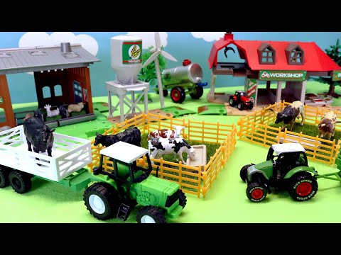 Fun Miniature Farm and Barn Animal Figures and Lego