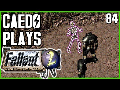 Oh! An ENCLAVE PATROL! (Unarmed Playthrough) - Caedo Plays Fallout 2 #84