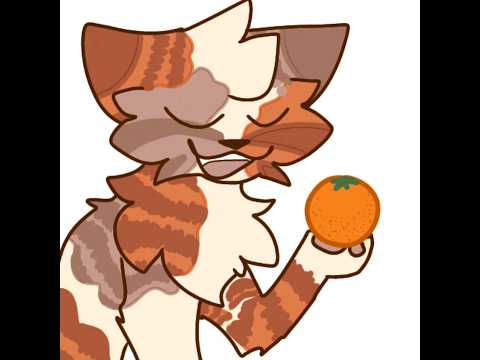 This orange is ginaminasorus (ocs) #cat #oc #warriorcats