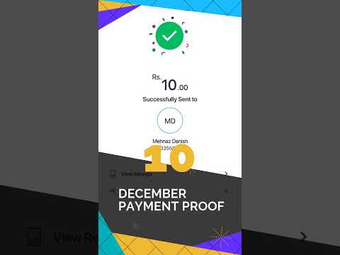 10 December payment proof