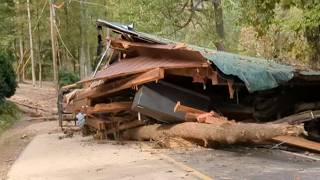 Green River Cove's Upper Cove Just Four Days Post Tropical Storm Helene Flood #helene #wnc