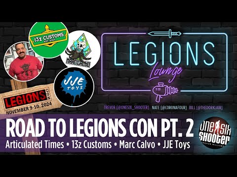 Road to LegionsCon 2024 Part 2 - New vendors; Customs, Dios, & Photos!