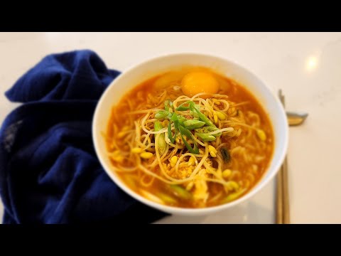 Quick Korean Ramen Recipe 😋