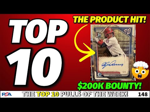 2024 BOWMAN BASEBALL RELEASE WEEK! | TOP 10 PULLS OF THE WEEK - 148