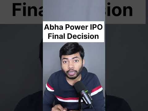 Abha Power IPO Final Decision🔥| Latest IPO GMP  #ipo  #shortsfeed #ntpcgreenipo