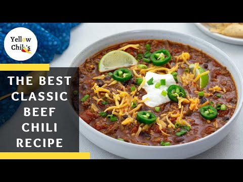 Classic Beef Chili Recipe: Ultimate Comfort Food!