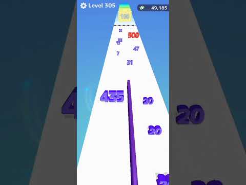 Number Master: Run And Merge Level 305 Gameplay Walkthrough Android #Shorts