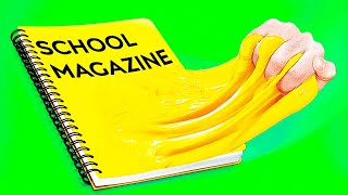 🎒😂 Funny School Hacks & Cool Crafts! 🔥 Creative Drawing & Art Tricks for Everyone ✏️✨