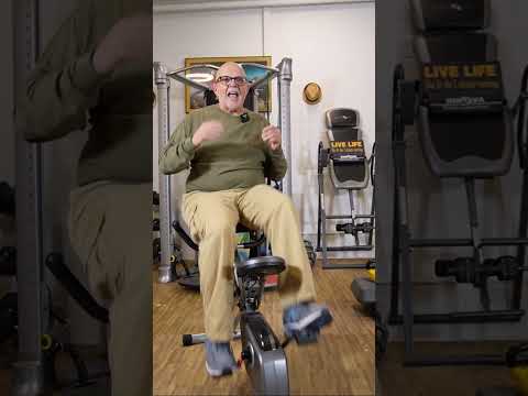 Folding Recumbent Bike-Exerpeutic 400XL #shorts