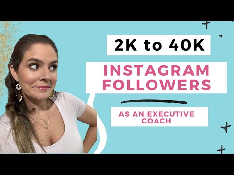 From 2K to 40K IG Followers in Days: Christina's Executive Coaching Messaging Shift