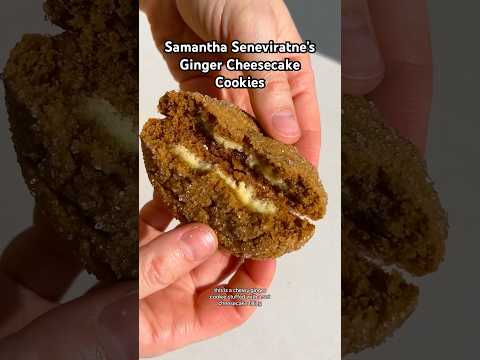 Samantha Seneviratne’s Ginger Cheesecake Cookies