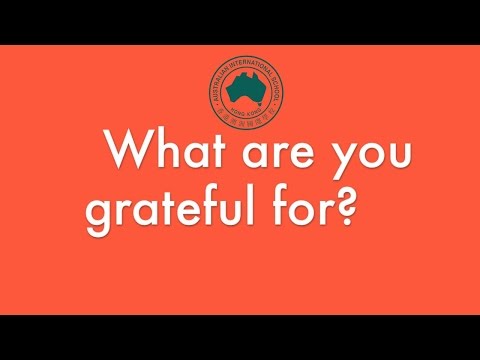 AISHK Prep Gratitude Film