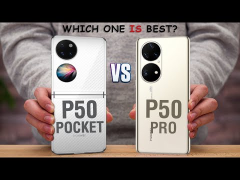 Huawei P50 Pocket vs Huawei P50 Pro || Full Comparison