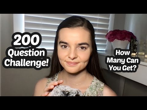 ASMR Whispering 200 Easy General Knowledge Trivia Questions