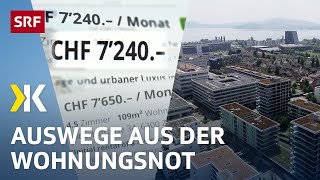 Wie schafft der Staat günstigen Wohnraum? | 2024 | Kassensturz | SRF