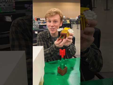 My LEGO Builds at a LEGO Convention (Brick Fan Expo) #shorts