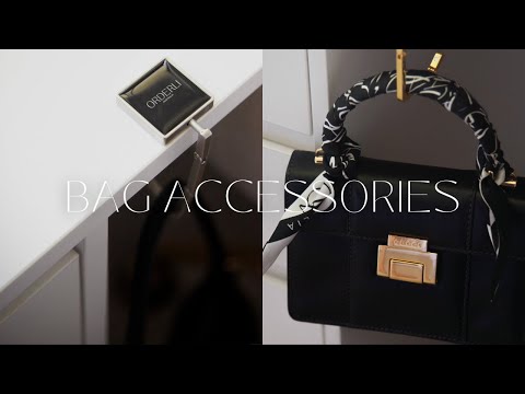 TOP 10 HANDBAG ACCESSORIES & LE PLIAGE GIVEAWAY 👜 Easy ways to keep your handbag organised!