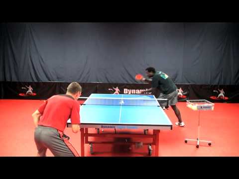 Backhand Loop Training for Table Tennis, Part 2 - Out Now