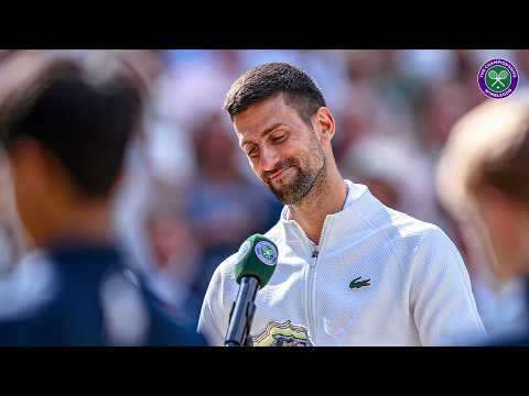 "He was playing some unbelievable tennis" | Novak Djokovic | On-court Interview | Wimbledon 2024