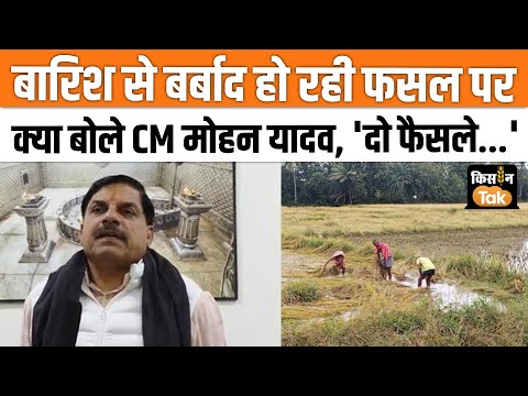 Rain in Madhya Pradesh: बारिश से फसलों के नुकसान पर क्या बोले CM Mohan Yadav? #newsupdate #rain