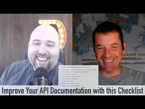 Improve Your API Documentation with this Checklist