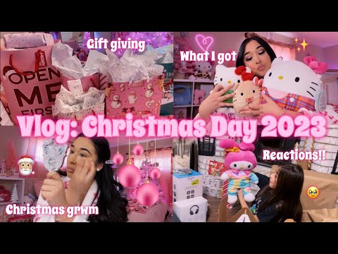 VLOG: ♡ spend Christmas Day with me + what I got for Christmas and family reactions